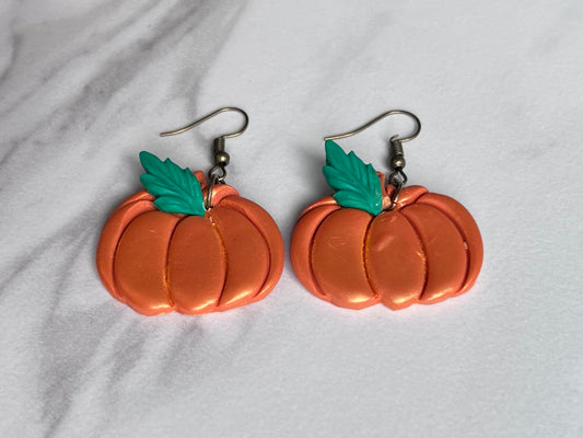 Pumpkin Earrings