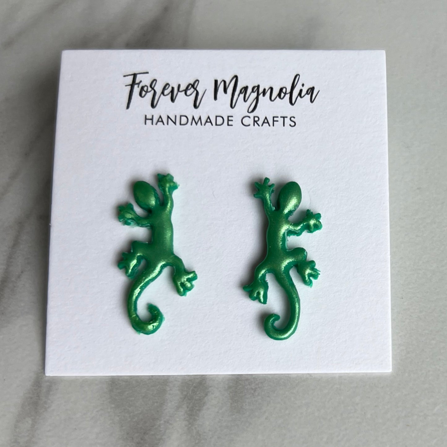 Lizard Earrings